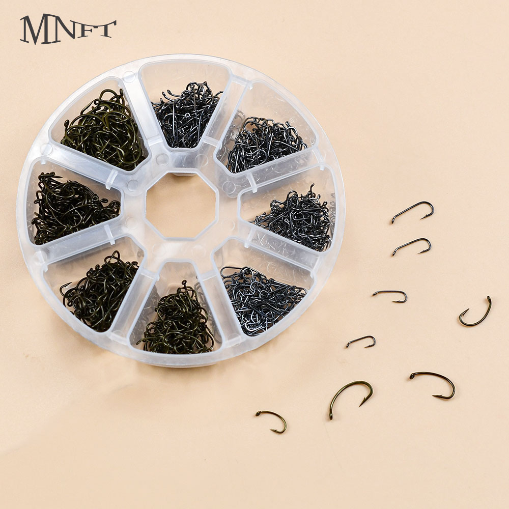 Marine Salt Mix - 800PCS Mixed Barbed Fishing Hooks Set