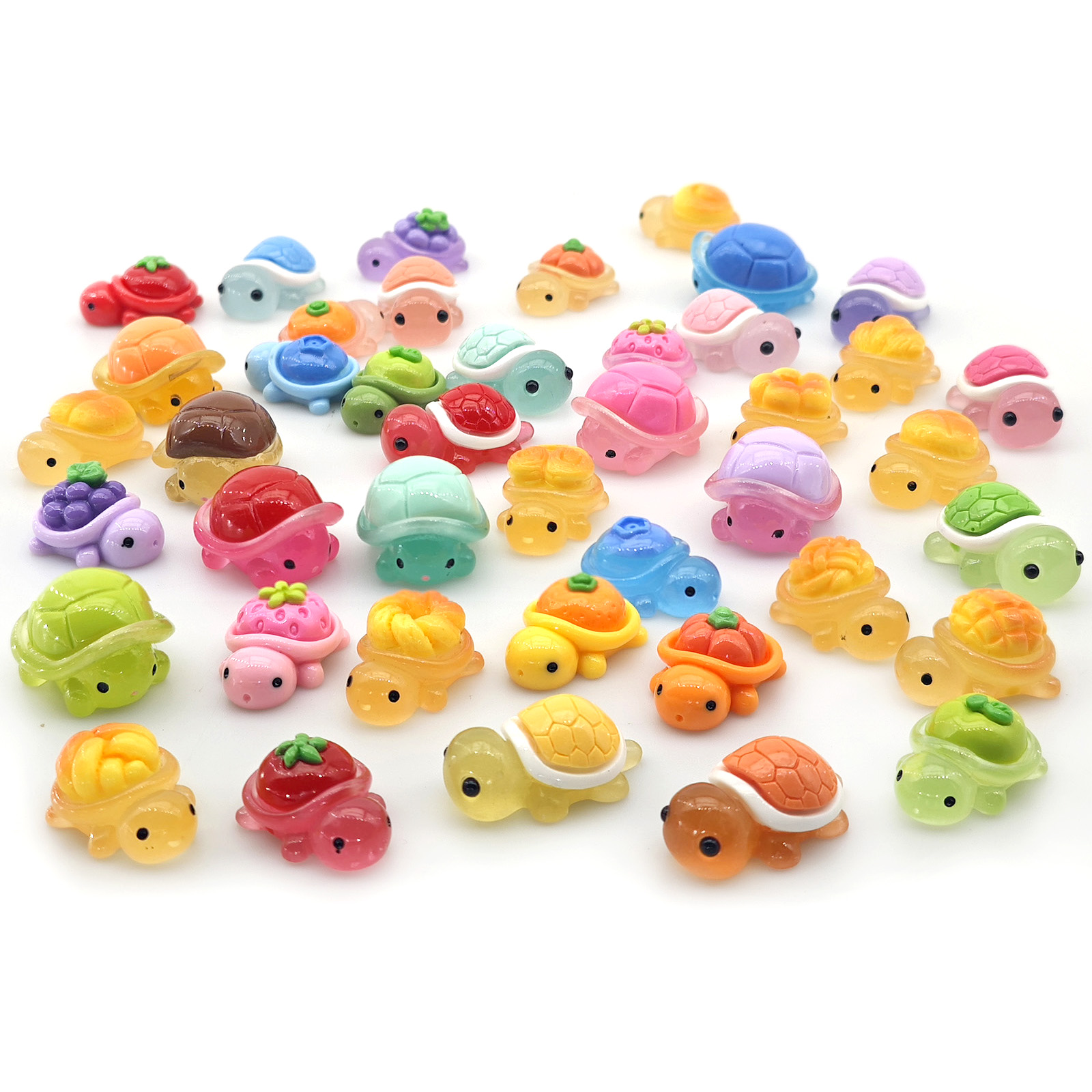 Mini Ocean Resin Turtle Animal - Marine Aquarium Mini 评论和价格