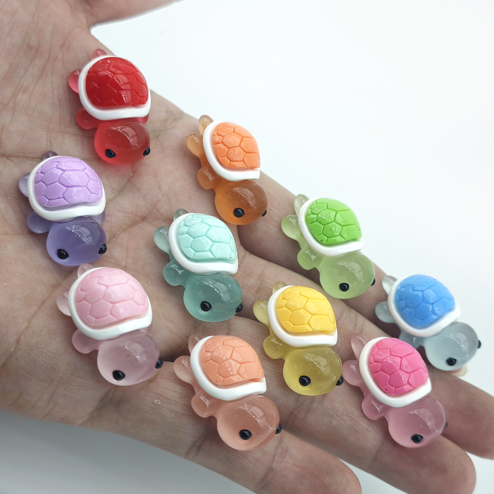 Mini Ocean Resin Turtle Animal - Marine Aquarium Mini 评论和价格