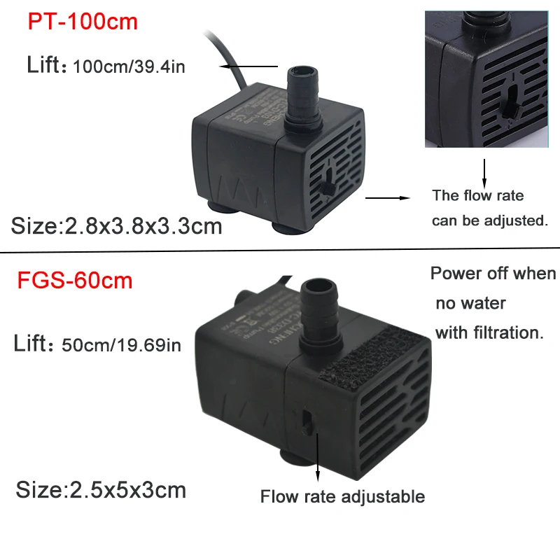 USB Aquarium Submersible Water - Marine Aquarium Mini 评论和价格