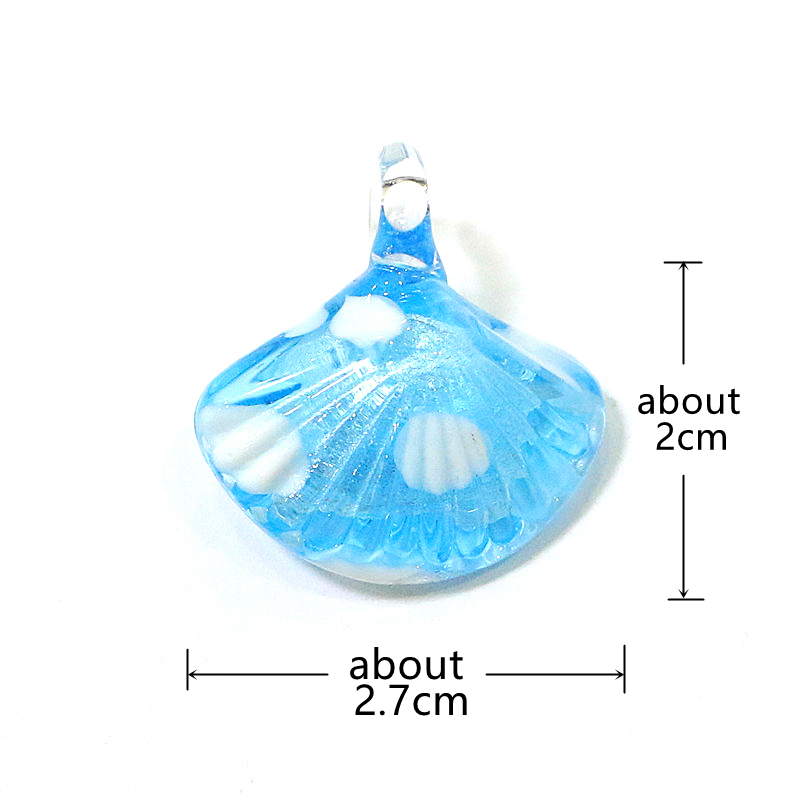 Colorful Mini Sea Shell Charm  - Marine Aquarium Mini 评论和价格