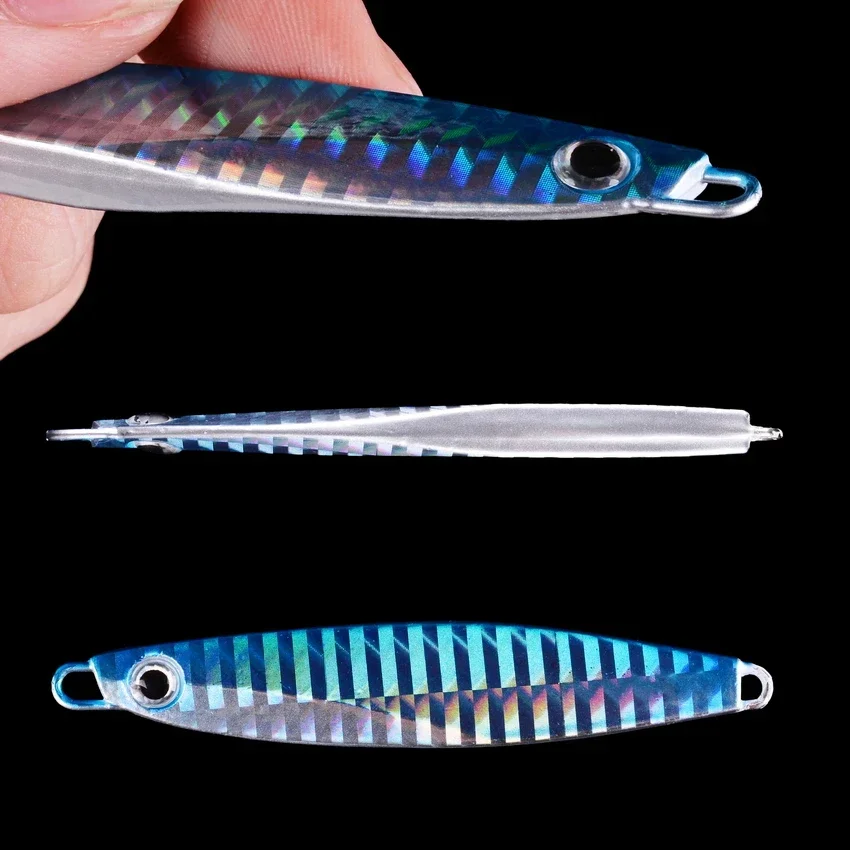 22PCS Metal Cast Jig Spoon Fih - Marine Salt Mix 评论和价格