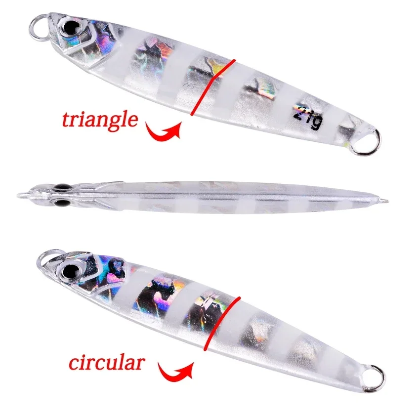 22PCS Metal Cast Jig Spoon Fih - Marine Salt Mix 评论和价格